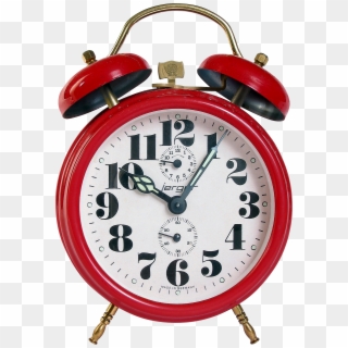 Red Alarm Clock Png Image - Transparent Alarm Clock Png, Png Download