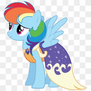 Rainbow Dash Pretty - My Little Pony Rainbow Dash Dress, HD Png Download