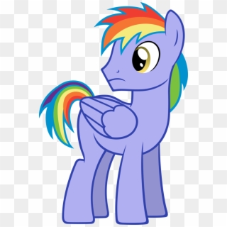 My Little Pony Clipart Rainbow Dash - My Little Pony Rainbow Dash Dad, HD Png Download