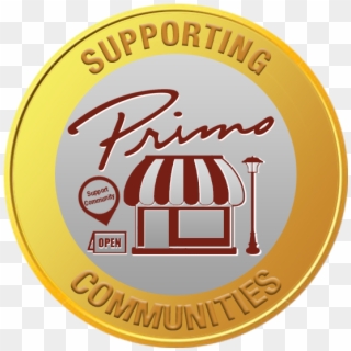 Primo Supportingcommunities Logo - Label, HD Png Download