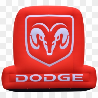 Dodge Inflatable Advertising Car Dealership Promotional - Dodge Logo, HD Png Download