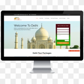 Tourportal On Screen - Taj Mahal, HD Png Download