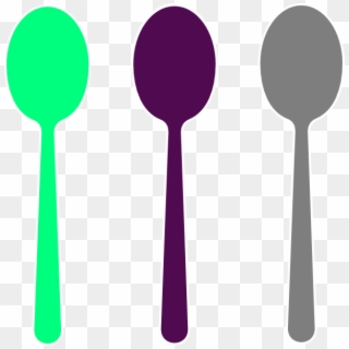 Spoon Clipart Svg - Two Spoons Clipart Png, Transparent Png