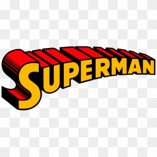 Photoshop Logo Clipart Superman - Superman Name Logo Png, Transparent Png