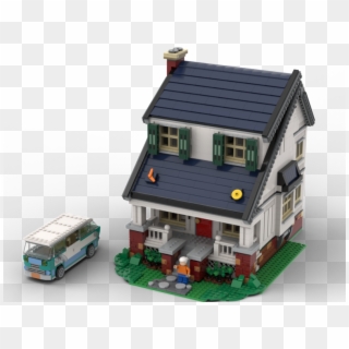 Check Out Some Pics Of The Loud House Lego Set Below - Dollhouse, HD Png Download