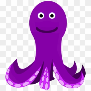 Purple Octopus Svg Clip Arts 540 X 600 Px, HD Png Download