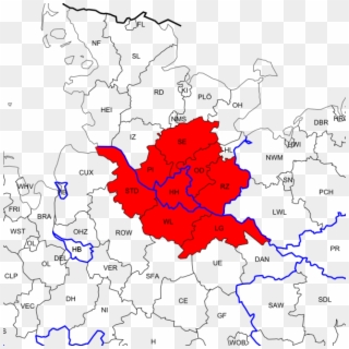 Hamburger Vv Gebiet 2007 12 - Semesterticket Lübeck, HD Png Download