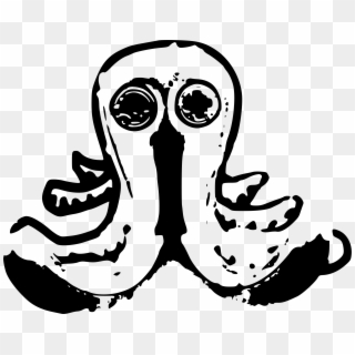 This Free Icons Png Design Of Octopus Outline From, Transparent Png