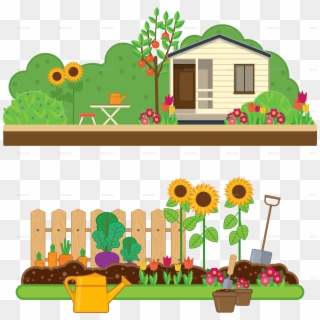 Gardening Set By Sabina-s - Garden Clipart, HD Png Download