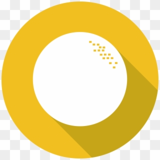 Round Snapchat Icon Png , Png Download - Circle, Transparent Png