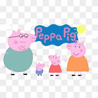 Peppa Pig Friends Png - Peppa Pig Logo Transparent, Png Download