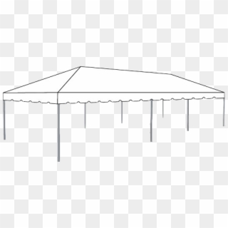 15' X 40' Frame Tent, HD Png Download