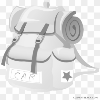 Hiking Backpack Clipart - Travel Backpack Backpack Icon Png, Transparent Png