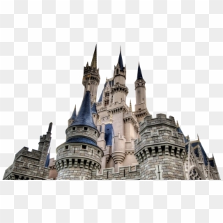 Disneyland castle PNG transparent image download, size: 1920x1415px