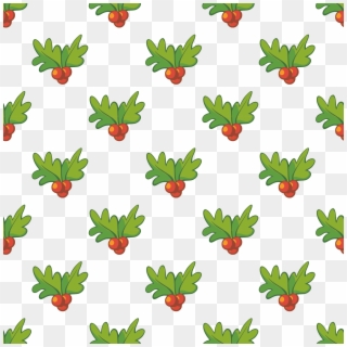This Free Icons Png Design Of Holly-seamless Pattern, Transparent Png