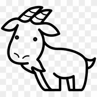 File Goat Noun Project - Goat Head Cartoon Png, Transparent Png