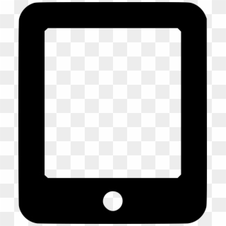 Png File - Tablet Icon White Png, Transparent Png