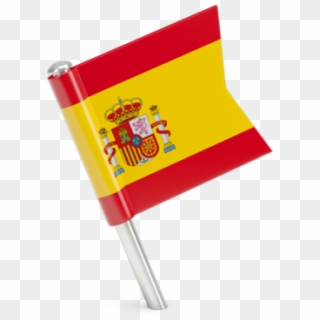 Spain Flag Pin Png, Transparent Png