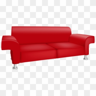 Download Red Sofa Transparent Clipart Png Photo - Transparent Background Sofa Clipart, Png Download