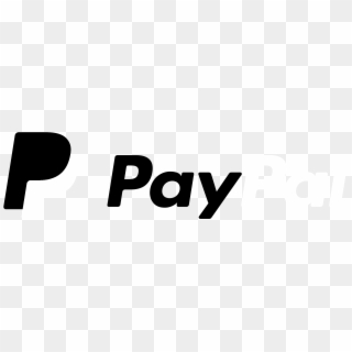 Paypal Logo Black And White - Paypal, HD Png Download