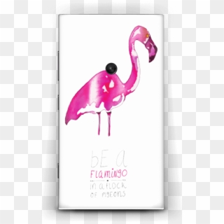 Be A Flamingo Skin Nokia Lumia - Greater Flamingo, HD Png Download
