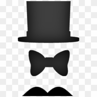 Little Man Bow Tie And Mustache, HD Png Download