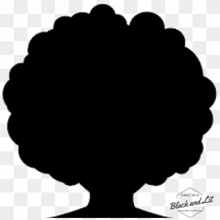 Clip Free Download Our Hair Grows Towards - Transparent Black Girl Silhouette, HD Png Download