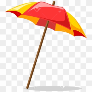 Beach Umbrella Clipart, HD Png Download