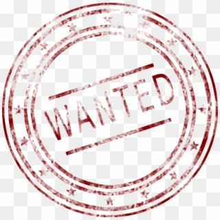 Free Wanted Stamp - Wanted Seal Png, Transparent Png