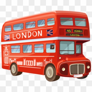 English Bus Png - Double Decker Bus London Png, Transparent Png