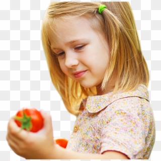 We're Earth-conscious Family Farmers, Tomato Experts, - Girl, HD Png Download