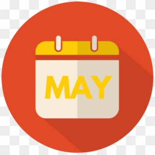 May Icon - Calendar Month Icon Png, Transparent Png