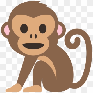 Emoji Mono - Monkey Emoji Svg, HD Png Download