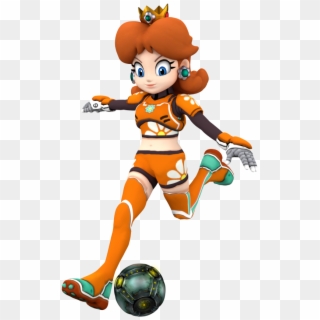 Daisy Mario Strikers Art , Png Download, Transparent Png