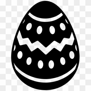 Picture Royalty Free Download With Lines And Dots Decoration - Easter Eggs Svg, HD Png Download