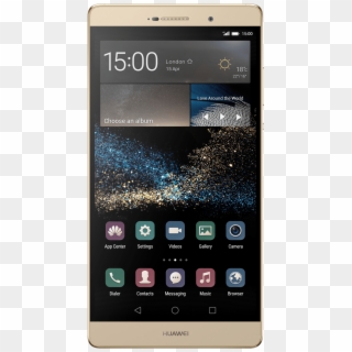 Golden Whide Huawai Smartphone - Huawei P8 Max, HD Png Download