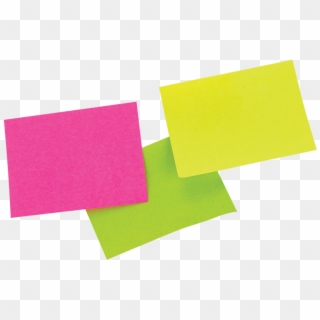 Sticky Notes New Fluorescent - Construction Paper, HD Png Download
