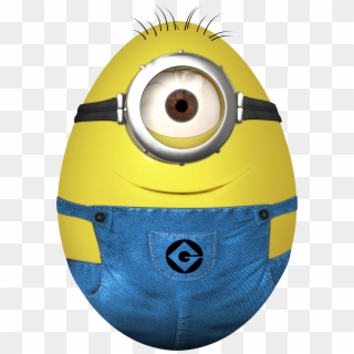 Easter Egg Minion Transparent Png Clip Art Image - Minions Easter Egg, Png Download