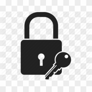 Lock Keys Facts Clipart Png - Icono De Un Candado, Transparent Png