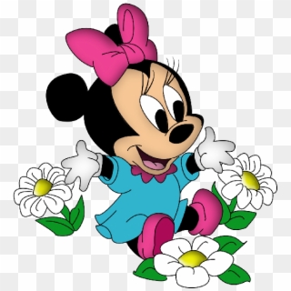 Baby Minnie Mouse Png - Minnie Mouse Cartoon Png, Transparent Png