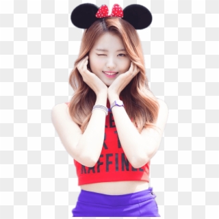 Descargar Pristin Nayoung Minnie Mouse Png Transparente - Nayoung Pristin Png, Png Download
