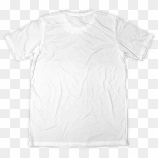 Men T-shirt - T Shirt Back White, HD Png Download