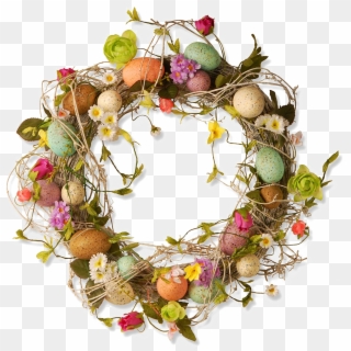 Easter Wreath Png Image - Easter Wreath Png, Transparent Png