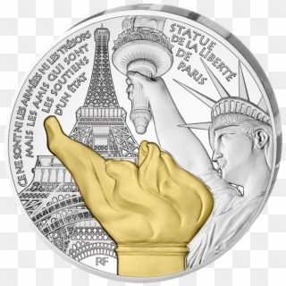 50 E Statue Of Liberty - Paris Treasures Liberty Coin, HD Png Download