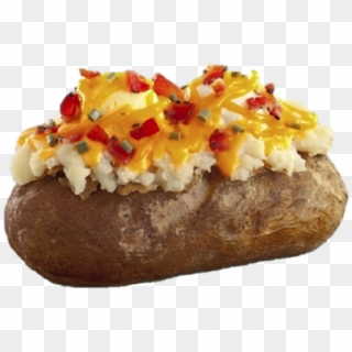 My Basic Potato Bar For Activities Or Events - Free Clip Art Loaded Baked Potato, HD Png Download