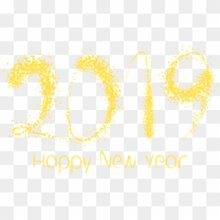 2019 Happy New Year Png - Happy New Year 2019 Png, Transparent Png