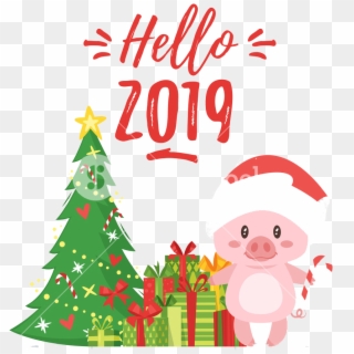 Happy New Year Png Image - New Year Greeting Cards 2019, Transparent Png