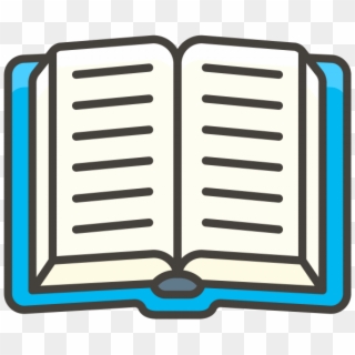 Open Book Emoji - Document Icon, HD Png Download