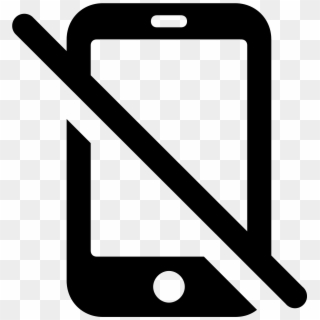 No Cellphone Png - No Mobile Phone Icon Png, Transparent Png