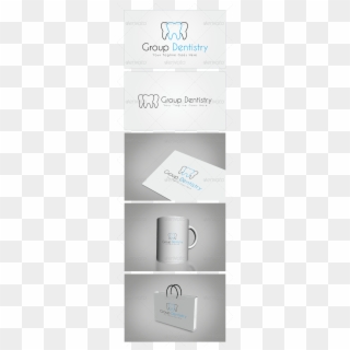 Banner Black And White Group Dentistry Logo Template - Cup, HD Png Download